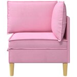 vidaXL Sofa avec rangement Tissu