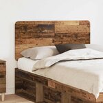 vidaXL Tête de lit Bois Ancien 120 cm Bois d'ingénierie