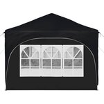 vidaXL Tente de fête pop-up 575 x 288 x 245 cm Anthracite Tissu Oxford