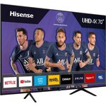 Hisense 70ae7000f - tv led uhd 4k 70 (177cm) - hdr 10+ - ecran sans bord - smart tv - 3xhdmi