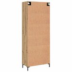 vidaXL Haut Armoire chêne artisanal 69 5 x 34 x 180 cm