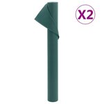 vidaXL Toison végétale 2 rouleaux 70 g/m² 10x1 6 m