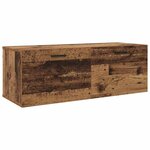 vidaXL Meuble mural Bois ancien 100 x 36.5 x 35 cm Bois d'ingénierie