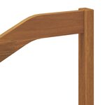 vidaXL Ensemble de canapés d'extérieur 3 pc Naturel et Crème