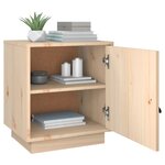 vidaXL Table de chevet 40x34x45 cm Bois de pin solide