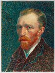 Monnaie SELF PORTRAIT Van Gogh Argent 10000 Francs Chad 2024