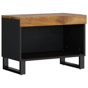 vidaXL Meuble TV 60x33x43 5 cm bois massif de manguier