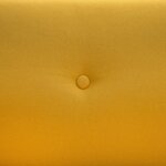 vidaXL Canapé à 2 places revêtement en tissu 115x60x67 cm jaune