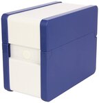 Boîte à Fiches Provence A6 Portrait Classement en Hauteur Bleu cobalt NOBO