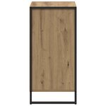 vidaXL Buffet Chêne artisan 43 x 36 x 75 5 cm Bois d'ingénierie