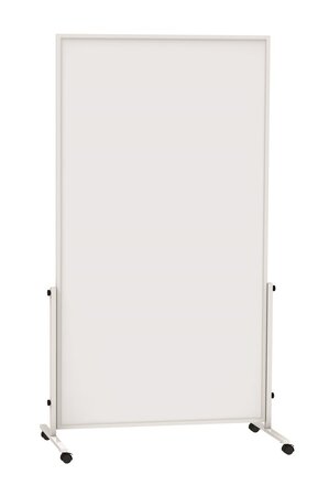 Tableau blanc mobile MAULsolid easy2move 100x180 cm gris MAUL