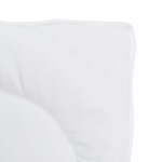 vidaXL Duvet d'été simple avec oreiller 2 Pièces Blanc Microfibre