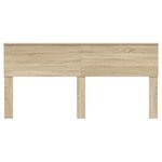 vidaXL Tête de lit Chêne Sonoma 180 cm Bois d'ingénierie