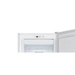 Continental edison congélateur armoire 186l    total no frost  poignée métal  thermostat électronique  l 55 xh 169 cm  blanc