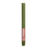 Bolsius bougies de table shine 16 pièces 27 cm vert olive