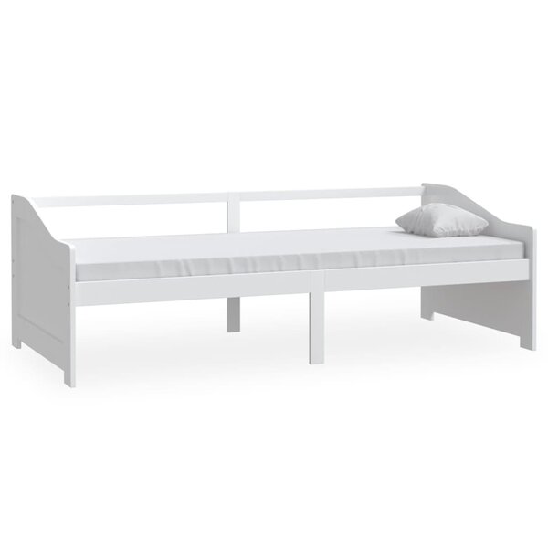 vidaXL Lit de repos 3 places sans matelas Blanc 90x200 cm