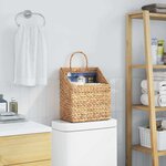 vidaXL Panier suspendu Naturel 30 x 17 5 x 49 5 cm Jacinthe d'eau