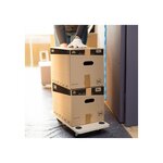 Pack and Move - Kit levier soulève Meubles - 2 Chariot Roulettes 150 kg - Lève Porte 100 KG - Pour meubles lourds - Déplacer meubles et Portes