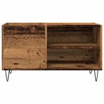 vidaXL Armoire à disques vieux bois 84 5x38x48 cm bois d'ingénierie