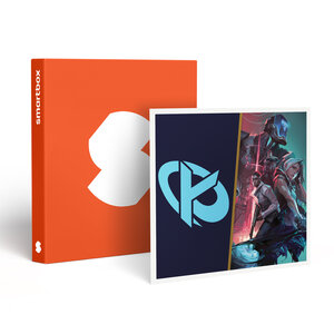 SMARTBOX - Coffret Cadeau Bon cadeau de 99 90 € sur l'e-shop de la Karmine Corp et de 20 € sur Valorant - Multi-thèmes