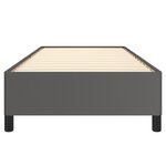 vidaXL Cadre de lit sans matelas gris 80x200 cm similicuir
