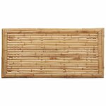 vidaXL Table basse Marron 110 x 50 x 43 cm Bambou