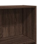 vidaXL Bibliothèque chêne marron 60x24x143 cm bois d'ingénierie