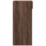 vidaXL Buffet chêne marron 30x42 5x93 cm bois d'ingénierie