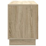 vidaXL Meuble TV Chêne Sonoma 99 x 34 5 x 47 cm Bois d'ingénierie