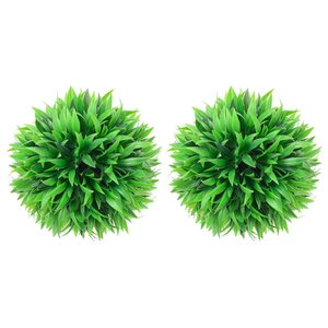 vidaXL Boules de buis artificielles 2 Pièces 20 cm