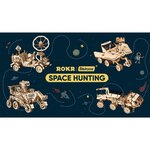 Robotime kit de maquette de voiture à énergie solaire curiosity rover