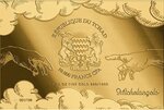 Pièce de monnaie en Or 10000 Francs g 3.11 (1/10 oz) Millésime  MICHELANGELO