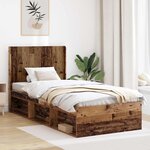 vidaXL Tête de lit Bois ancien Bois d'ingénierie