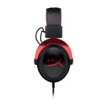 HyperX Micro-Casque Gamer Cloud II Filaire Rouge Surround 7.1 PS4/Xbox One