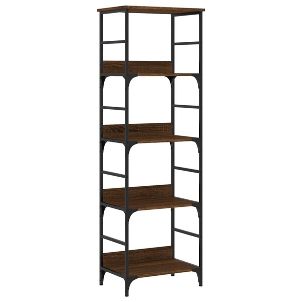 vidaXL Bibliothèque chêne marron 50x33x153 cm bois d'ingénierie