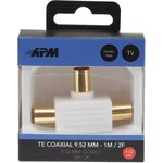 APM TE Coaxial - 9,52mm - 1 Mâle + 2 Femelles