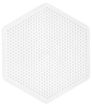 Plaques Coeur Hexagone (Grand) pour perles standard (Ø5 mm)
