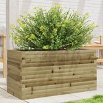 vidaXL Jardinière 90x40x45 5 cm bois de pin imprégné