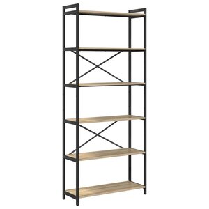 vidaXL Étagère Chêne Sonoma 40 x 30 x 85 cm Bois d'ingénierie