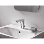 GROHE Mitigeur lavabo infrarouge Bau Cosmopolitan E 1/2 36453000 - 7 programmes-Avec transformateur-Limiteur de température-Chrome