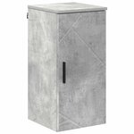 vidaXL Ensemble de mobilier de salle de bain 5 Pièces Gris béton