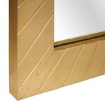 vidaXL Miroir de salle de bain avec miroir Noir et or 50 x 2 5 x 70 cm