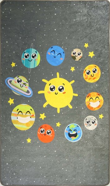 Tapis pour chambre Enfant 120 x 160 cm - Gris