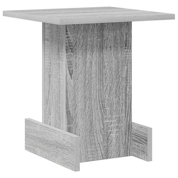 vidaXL Table d'appoint Gris Sonoma 35 5 x 35 x 40 cm Bois d'ingénierie