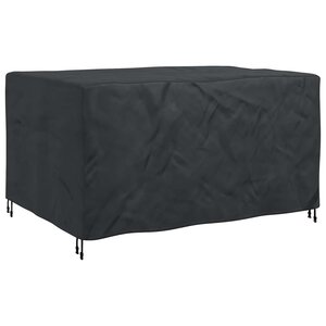 vidaXL Housse pour meubles Uni Noir 180 x 150 x 85 cm 210D