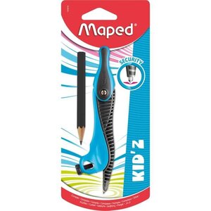 MAPED - Compas KID'Z bague, coloris unique BLEU- E-COMMERCE