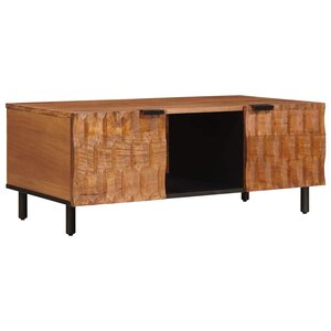 vidaXL Table basse Marron 100 x 54 x 40 cm Bois de mangue massif