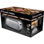 RUSSELL HOBBS 23610-56 Toaster Grille Pain Adventure 2 Fentes Spécial Baguette, 6 Niveaux de Brunissage, Chauffe Viennoiserie