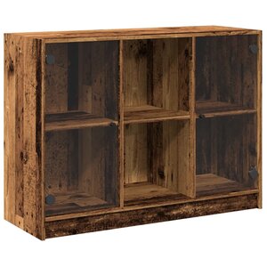 vidaXL Buffet vieux bois 102x37x75 5 cm bois d'ingénierie