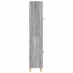 vidaXL Ensemble de Meubles 2 Pièces Sonoma gris Bois d'ingénierie